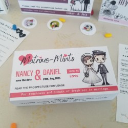 Matrimo Mints ilaç kutusu sevgiliye hediye , evlilik / çıkma teklifi, düğün davetiyesi (Türkçeleştirilebilir / Özelleştirilebilir)
